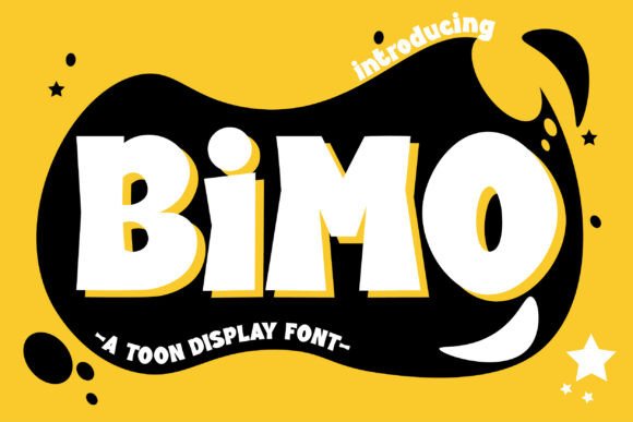 Bimo Toon: The Charming Display Font for Creative Projects