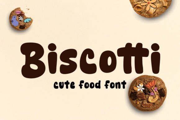 Biscotti: A Sweet, Handcrafted Font for Cozy Designs