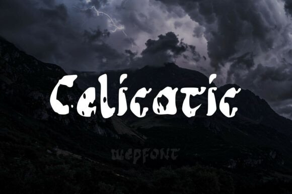 Celicatic: A Display Font Steeped in Ancient Grandeur
