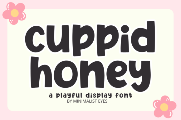 Cupid Honey: A Sweet Display Font for Joyful Designs