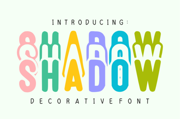 Discover Shadow: A Font with Dimensional Depth