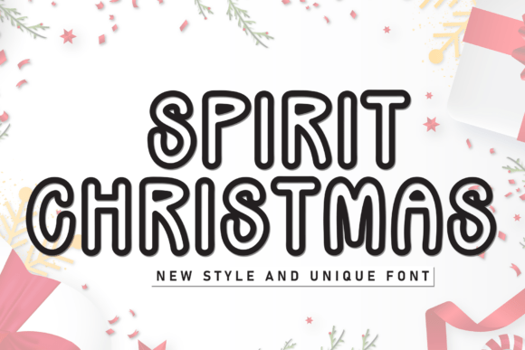 Discover Spirit Christmas: A Font with Warmth and Clarity