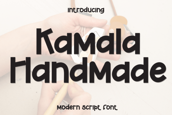Kamala Handmade: A Charming Handwritten Display Font