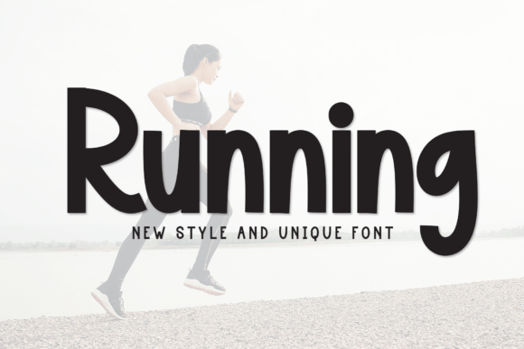Running: A Heartwarming Handwritten Display Font