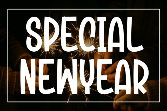 Special Newyear: A Font of Refined Elegance
